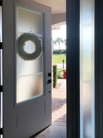 decorative glass door sidelights