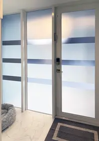 decorative glass sidelights