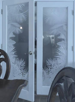 Custom Interior Bedroom Glass Doors