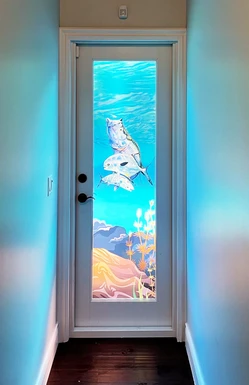 main door glass design for home
