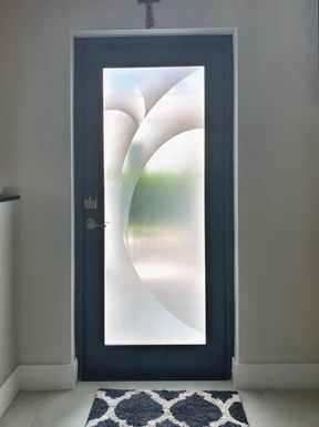 main door glass design for home that flows