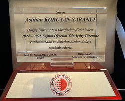Aslihan Koruyan Sabancı Doğuş Üniversitesi İlk Ders Açılış Konuşması