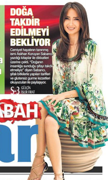 Aslıhan Koruyan Sabancı  Doğanın Terapötik Reçeteleri Glütensiz Şekersiz Gurme Lezzetler