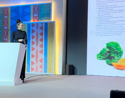 Aslihan Koruyan Sabanci Saudi Feast Food Festival Speech