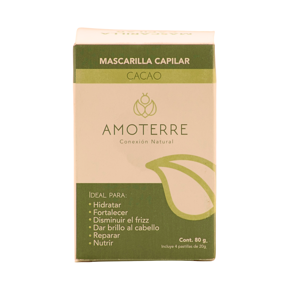 Mascarilla capilar de cacao