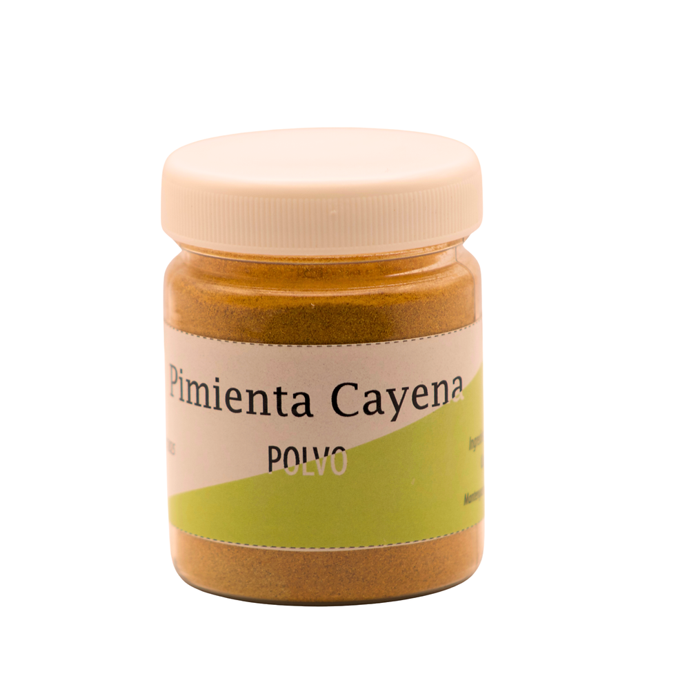 Pimienta cayena en polvo