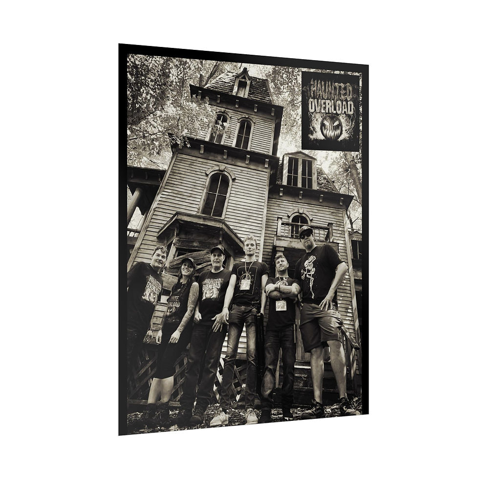 Thumbnail: Haunt Seekers and Haunted Overload Rolled Poster 