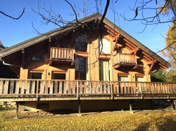 Chalet Megeve façade sud