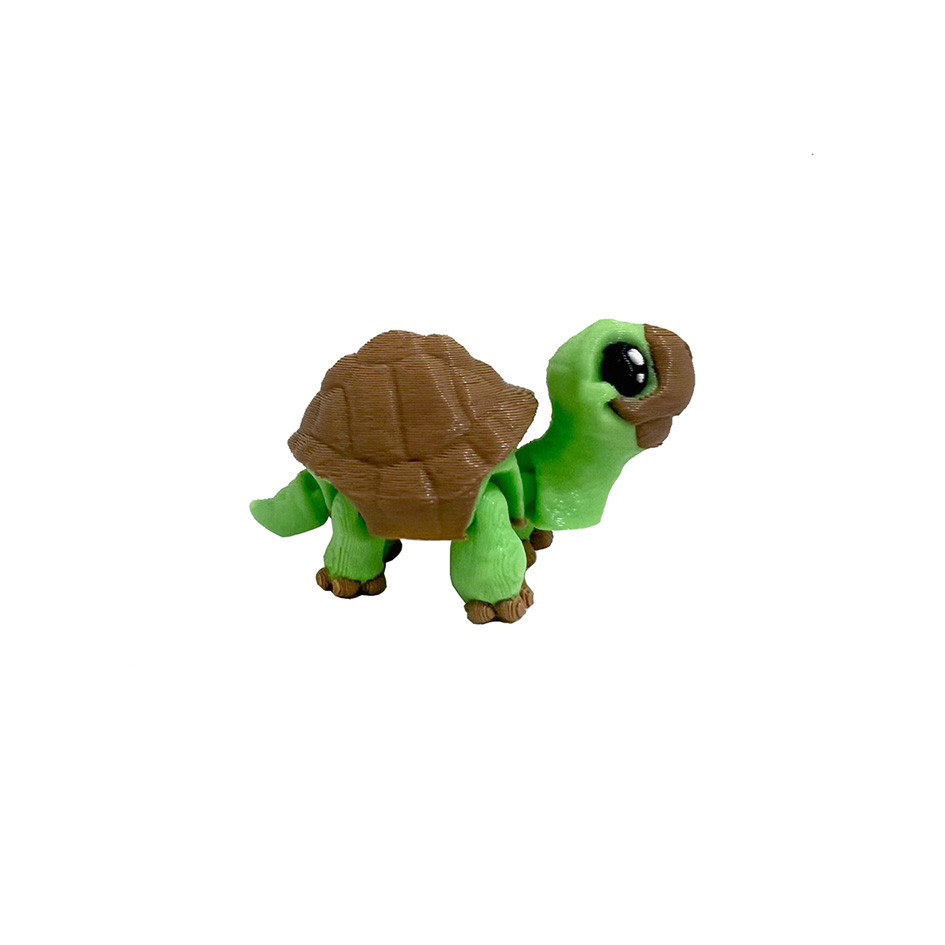 Jabuti em 3D - Miniatura Articulada