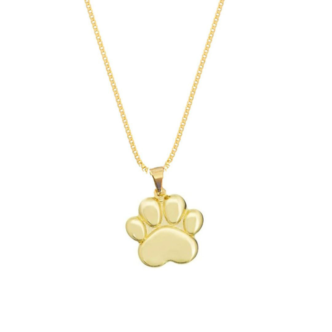 COLAR PATA PREENCHIDA - OURO