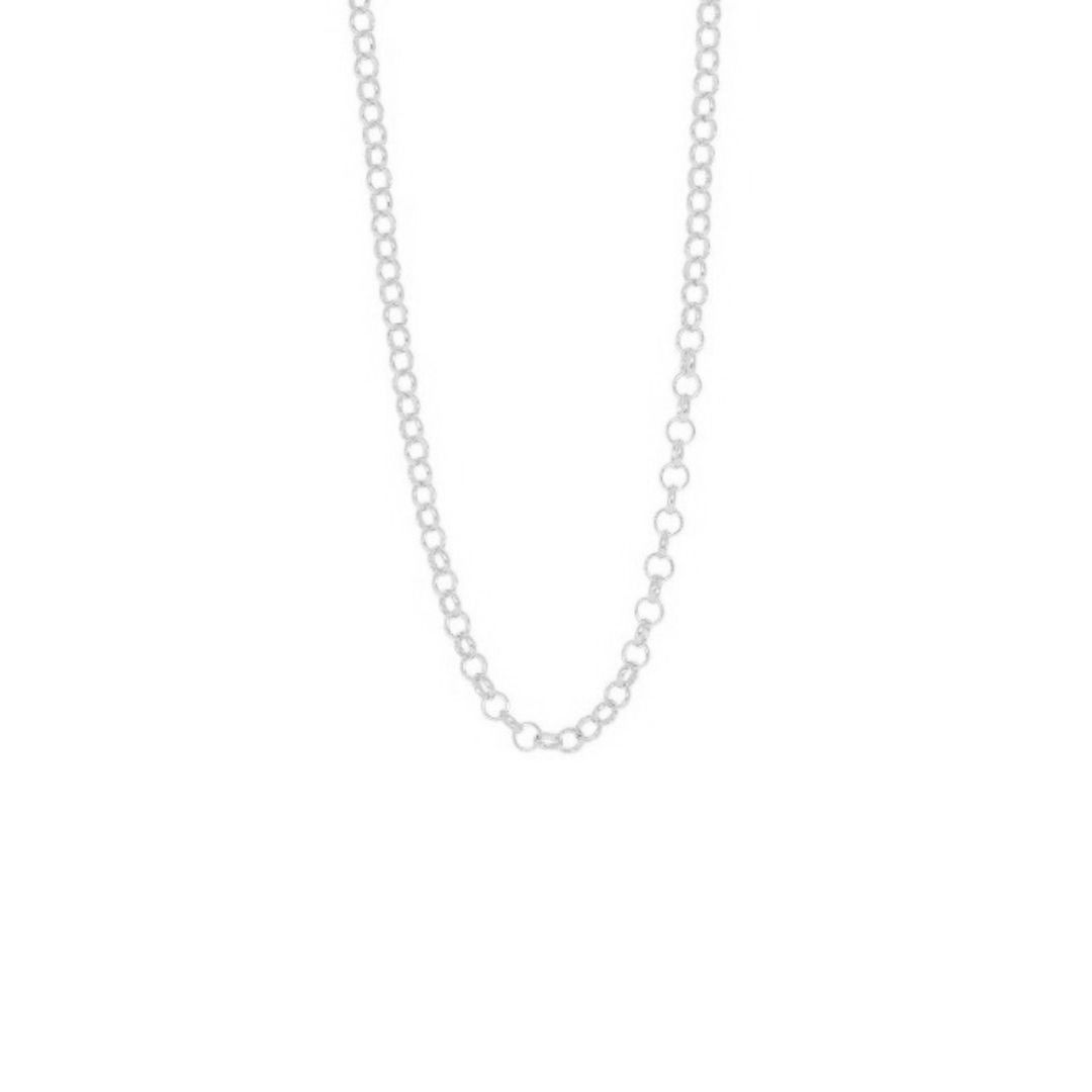CHOKER ELO PORTUGUÊS 3MM - PRATA
