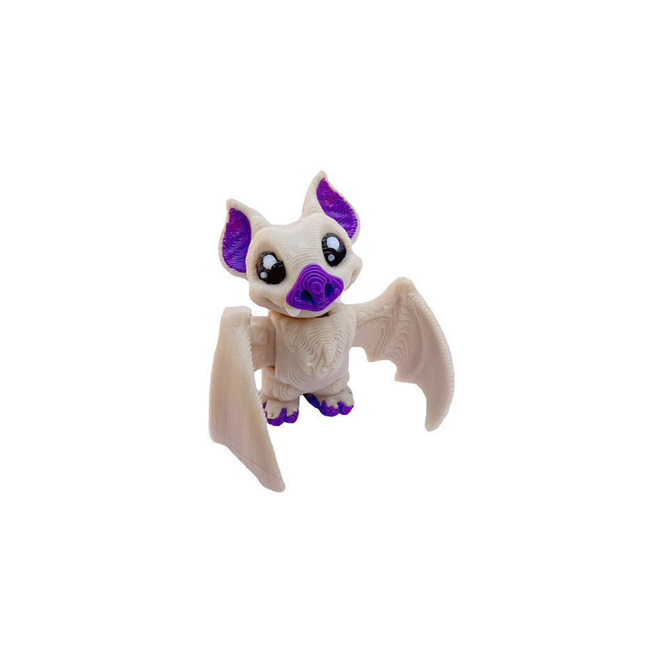 Morcego em 3D - Miniatura Articulada