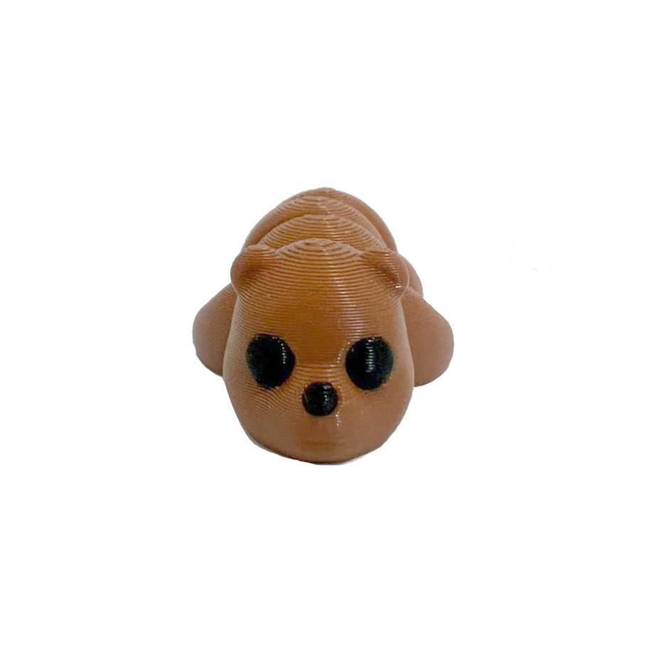 Miniatura: Urso Pardo em 3D - Miniatura Articulada