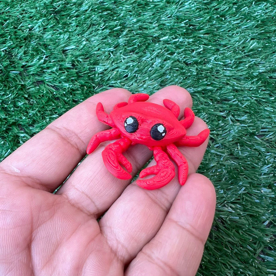 Miniatura: Caranguejo em 3D - Miniatura Articulada