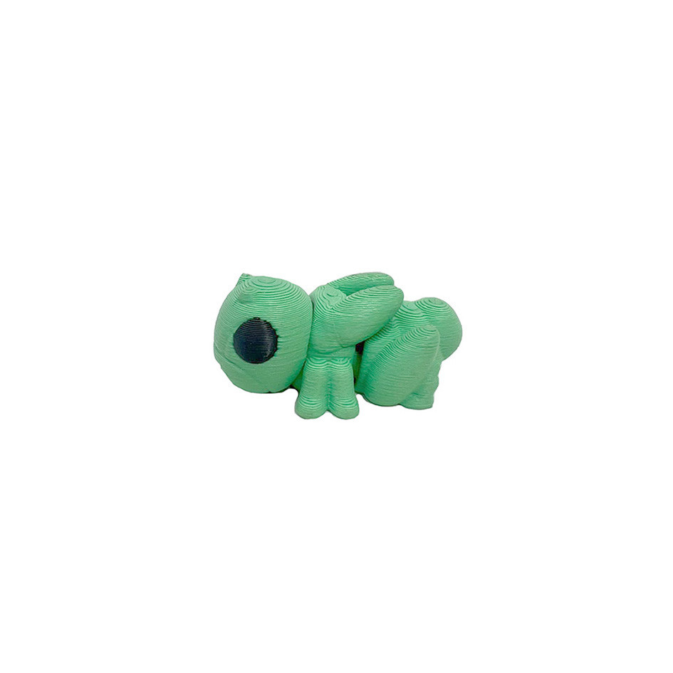 Grilo Verde em 3D - Miniatura Articulada