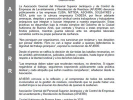 Movilización en ISWA World Congress 2025