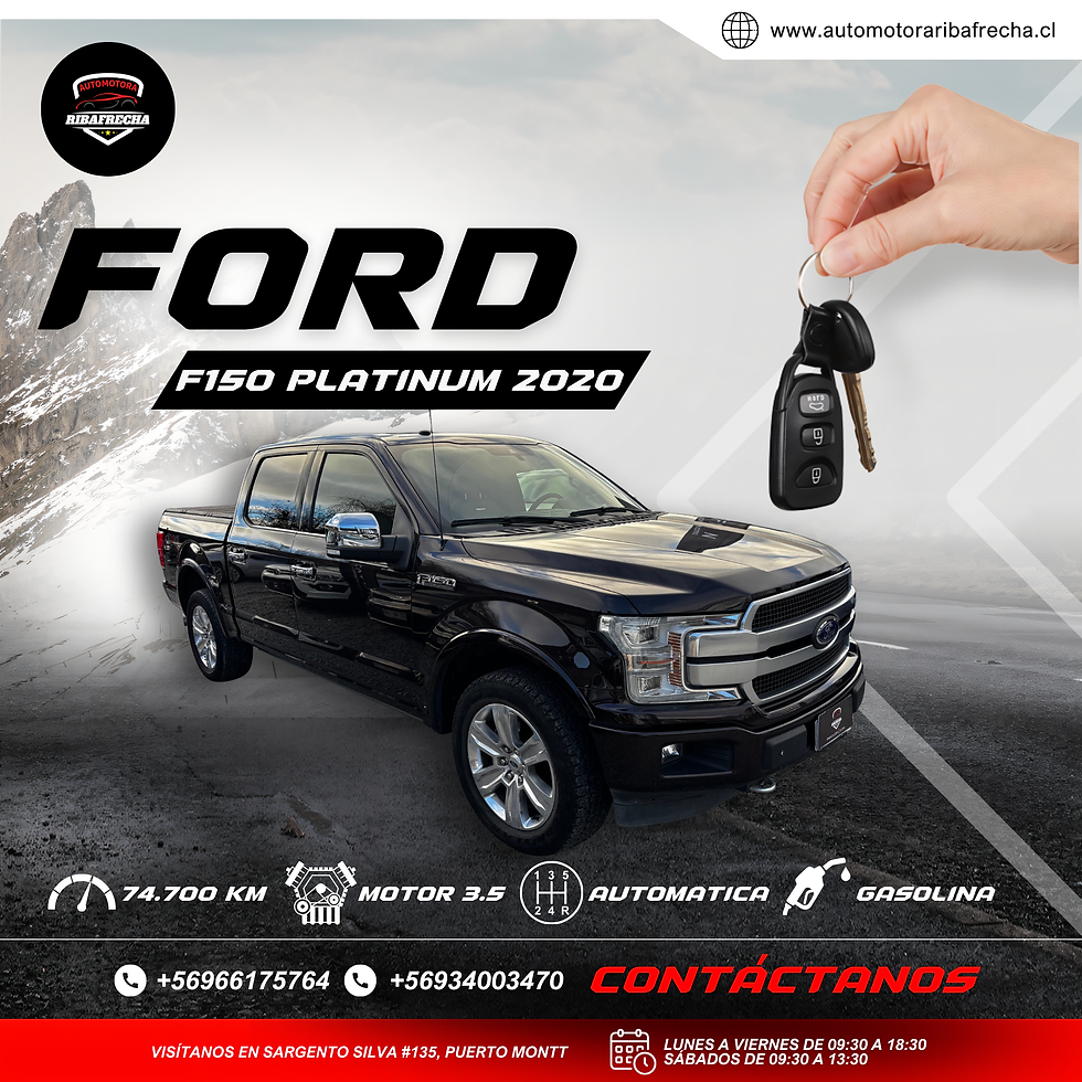 Ford F150 platinum 2020