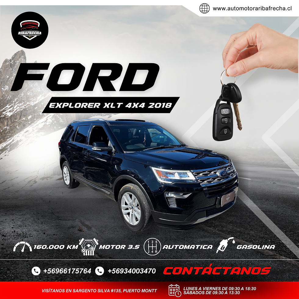 Ford Explorer XLT 2018