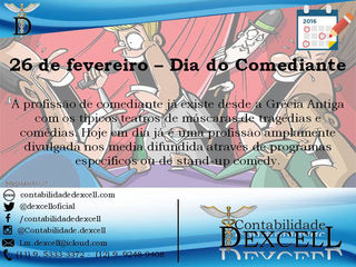 26 de fevereiro – Dia do Comediante