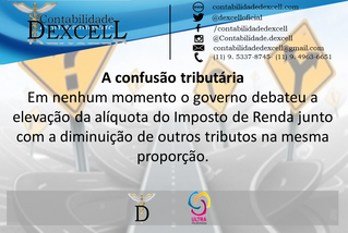 A confusão tributária