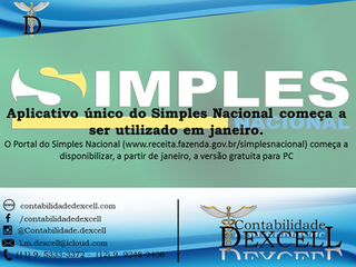 Aplicativo único do Simples Nacional começa a ser utilizado em janeiro.