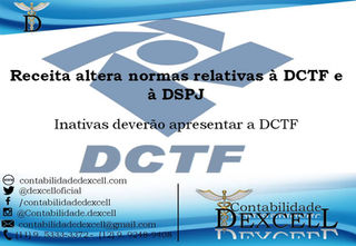 Receita altera normas relativas à DCTF e à DSPJ