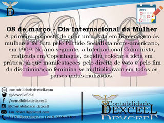 08 de Março - Dia Internacional da Mulher