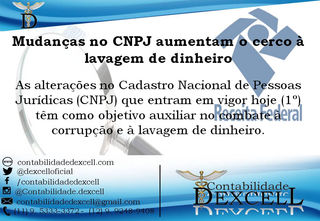 Mudanças no CNPJ aumentam o cerco à lavagem de dinheiro