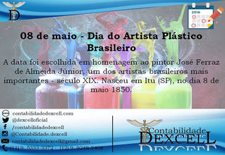 08 de maio - Dia do Artista Plástico Brasileiro