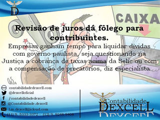 Revisão de juros dá fôlego para contribuintes
