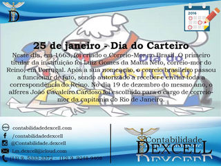 25 de janeiro - Dia do Carteiro