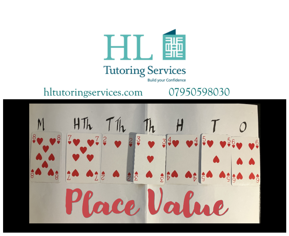 Place Value Using Playing Cards With HL Tutoring Services Leeds