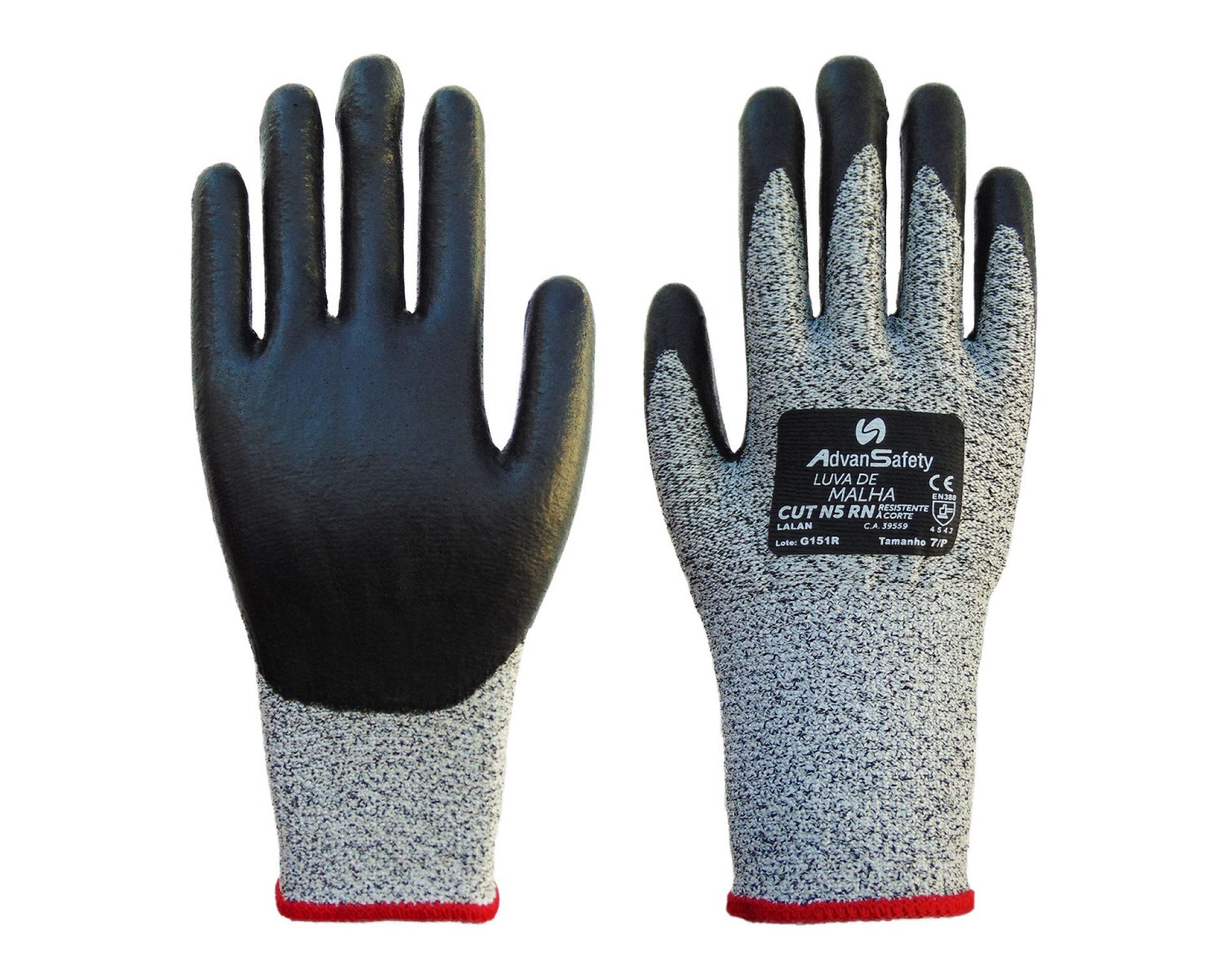 Luva Cut N5 RN - Advan Safety® - CA39558