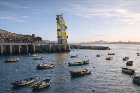 Chungungo Fishing Hut: Woodarch Yakisugi