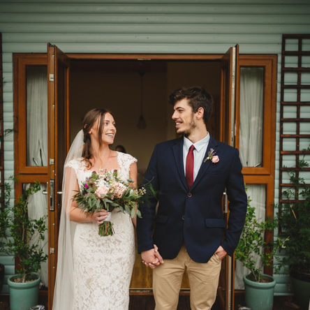 bridal shoot for wedding venue