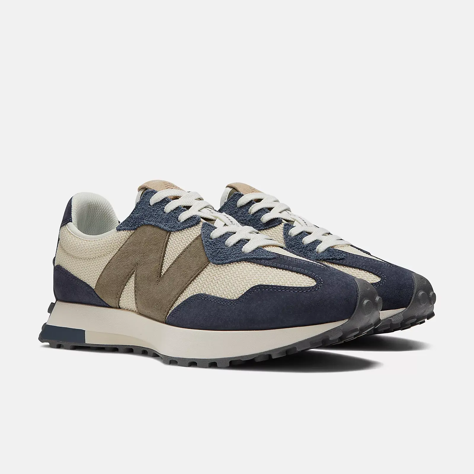 New Balance 327 beige vs bleu Unisexe