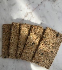 Crackers bajo en carbohidratos