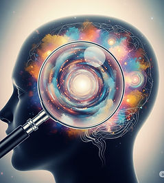 Symbolic image of a mind with lots of activity