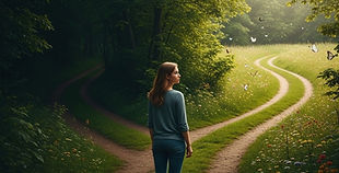 Wisconsin Adult making a Mindful choice to follow their values