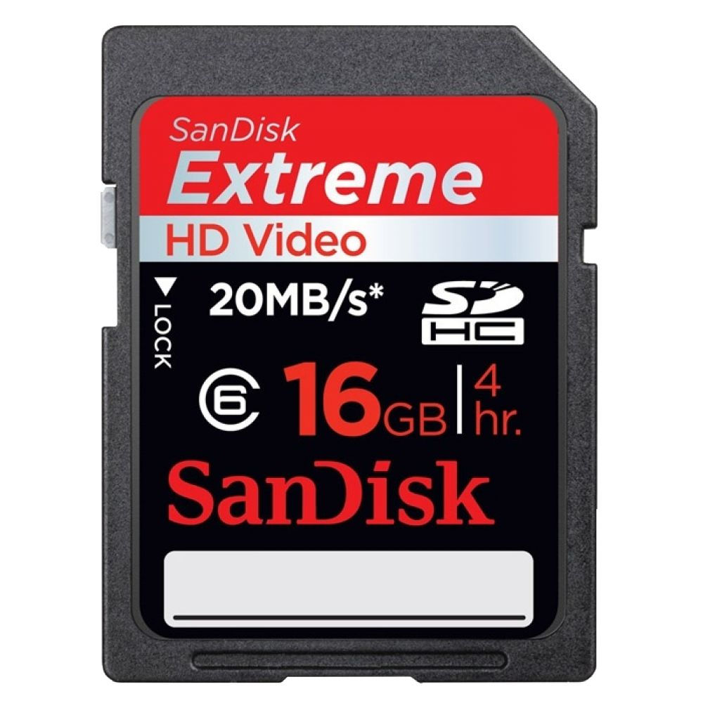 Оригинальная карта памяти micro SDHC SanDisk 16Gb