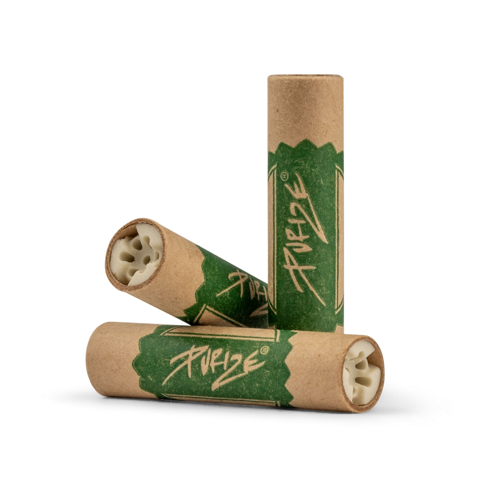 Miniaturbild: 50 PURIZE® Regular Size 9mm - Aktivkohlefilter