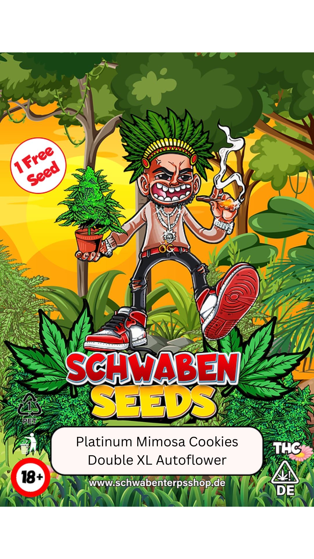 Platinum Mimosa Cookies Double XL Autoflower - Schwaben Seeds