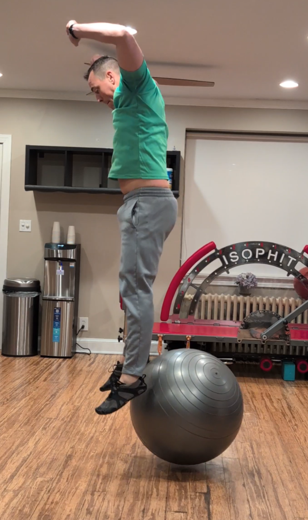Stability Ball Jumps (RFD)