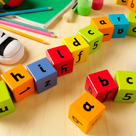 childcare wooden blocks