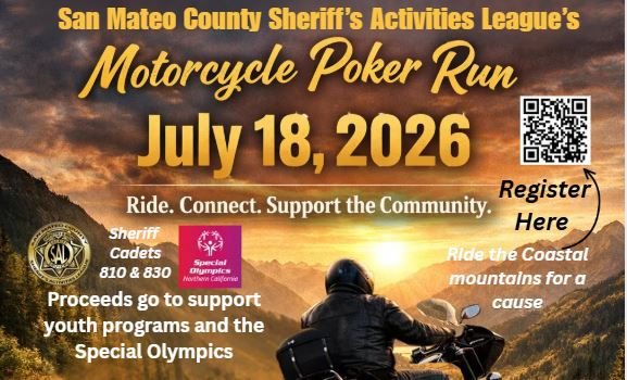 San Mateo County Sheriff's Activities League Motorcycle Poker Run
