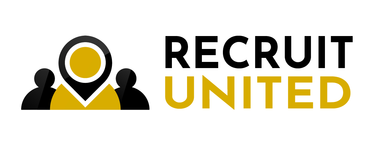 Recruit United Logo im Querformat