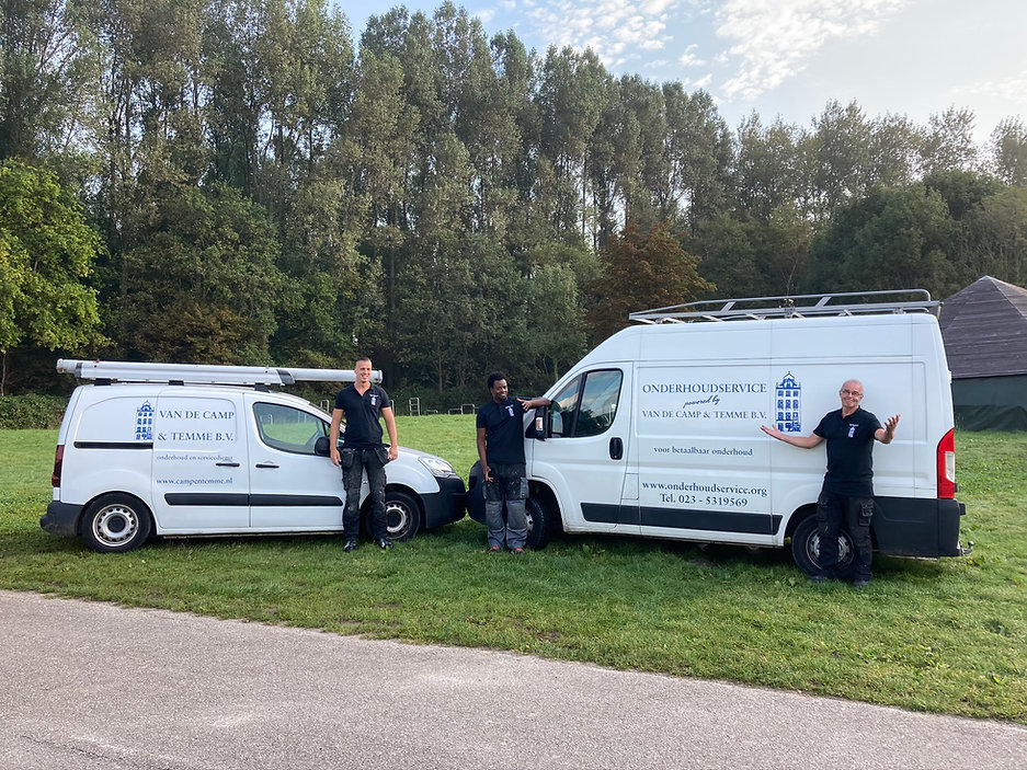 onderhoud en service team