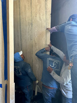 Instalacion de marmol Placa