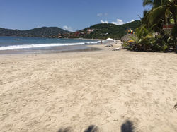 Vista de playa