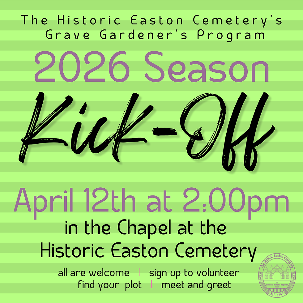 Grave Gardener 2026 Season Kick-Off